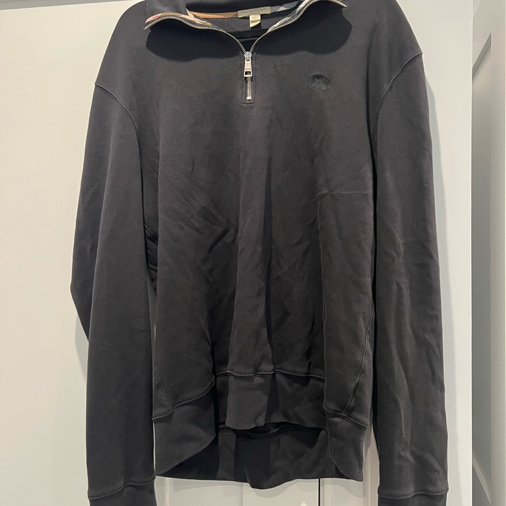 Mens Burberry 1/4 Zip
